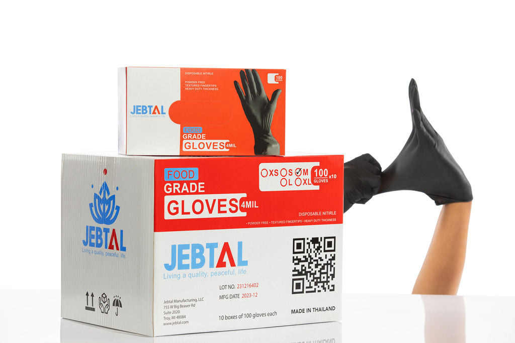 Jebtal Nitrile Food Grade Gloves